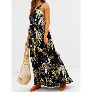 Free People Floral Maxi Dress
